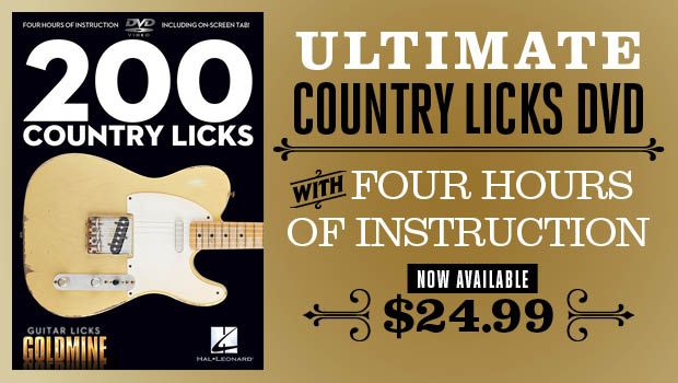 DVD Is a 'Goldmine' of 200 Quality Country Guitar Licks | Guitar World