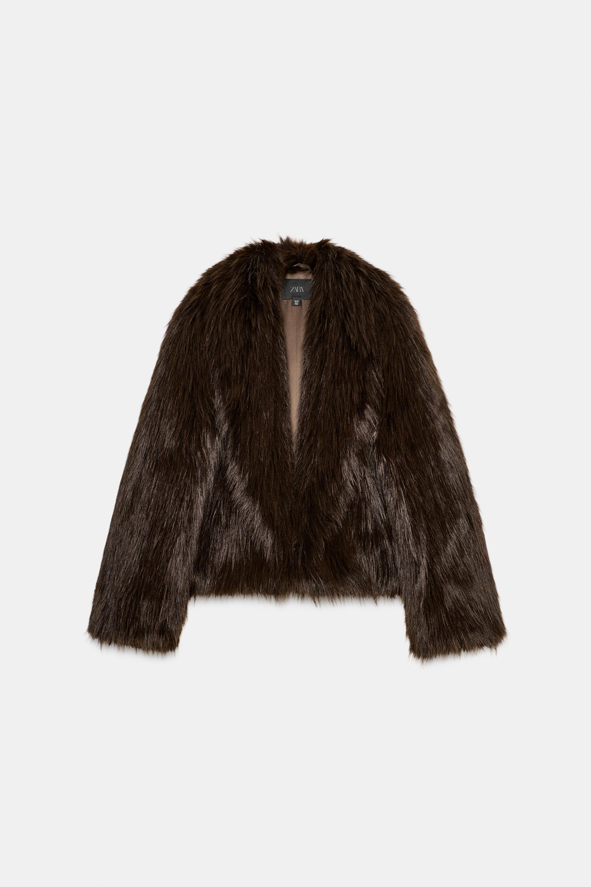 Short Faux Fur Coat