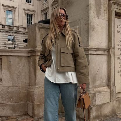 M&S viral spring trucker utility jacket