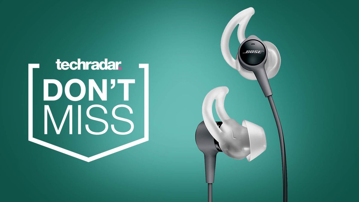 Runners assemble! The Bose SoundSport earbuds are half price in Black
