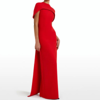 Kalika Scarlet Red Long Dress, £1,295 | Safiyaa