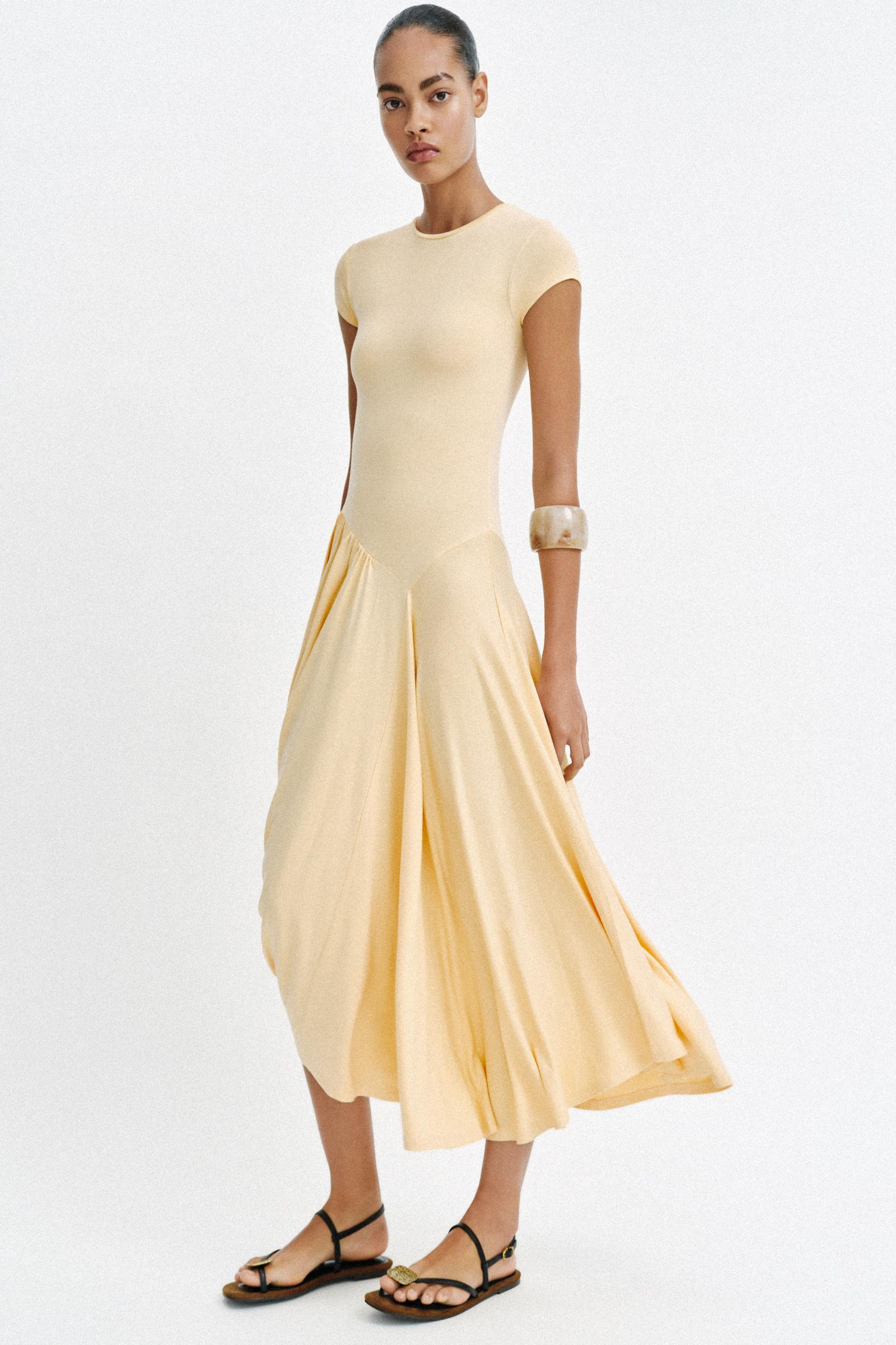 Asymmetric Long Dress