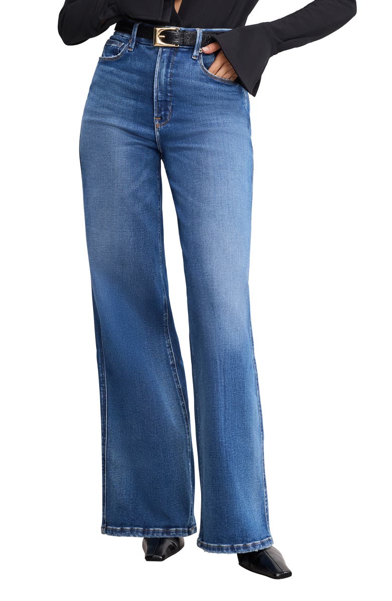 Soft-Tech Good Skate High Waist Wide Leg Jeans