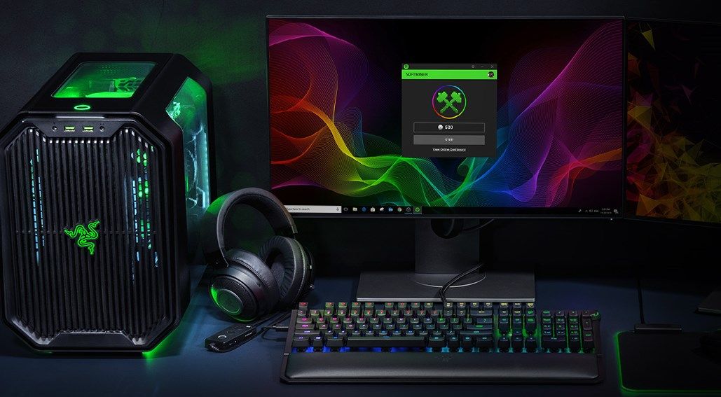 Razer will give you store credit for mining cryptocurrency (that you don't get to keep)