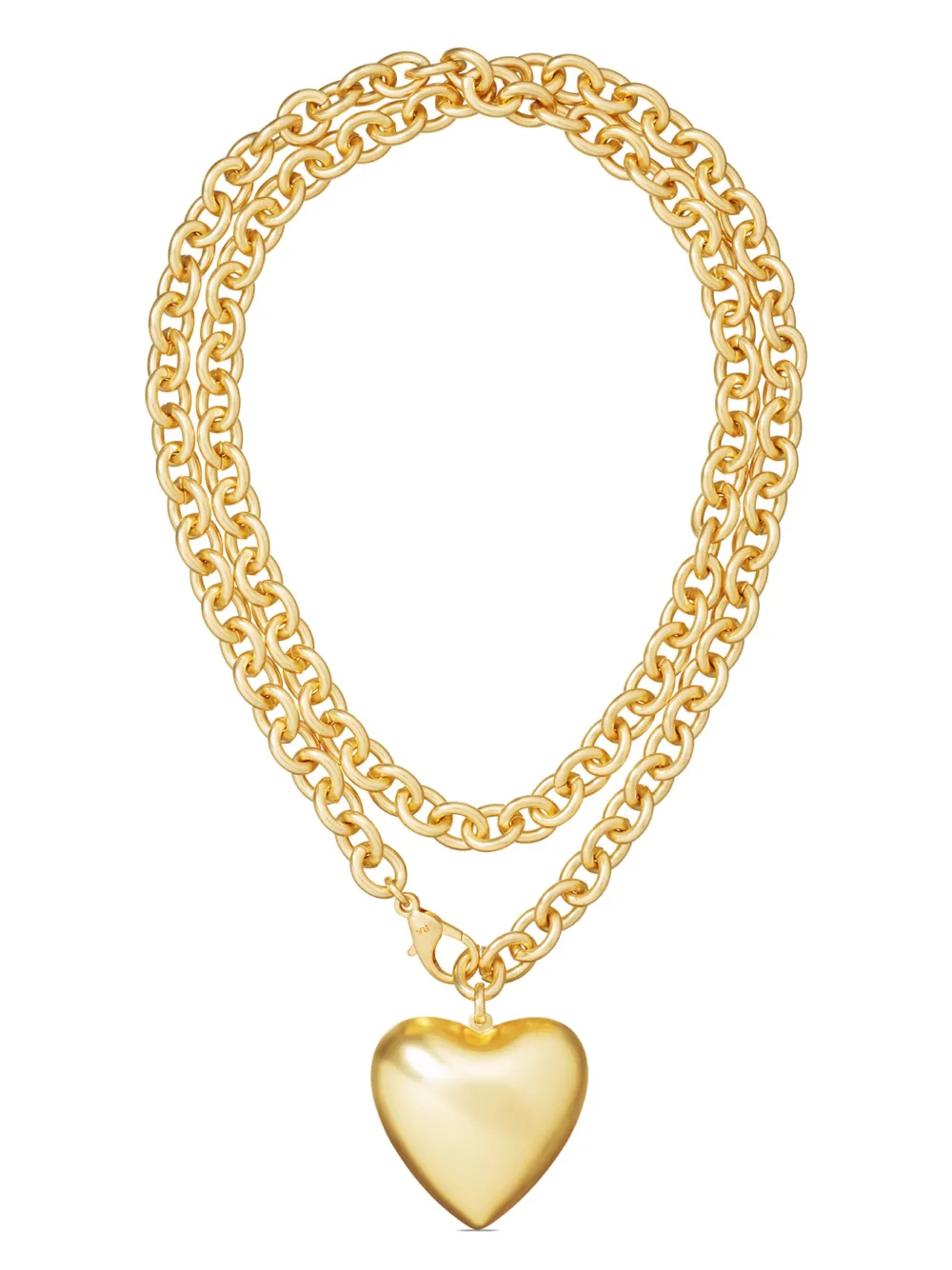 The Puffy Heart Necklace | One Size