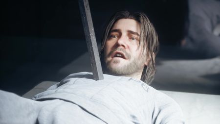 Dylan has been stabbed by the Aberrant in Control Resonant