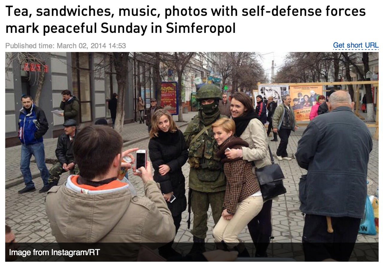 Russian news site: The invasion of Ukraine is all &amp;#039;tea, sandwiches, music&amp;#039;