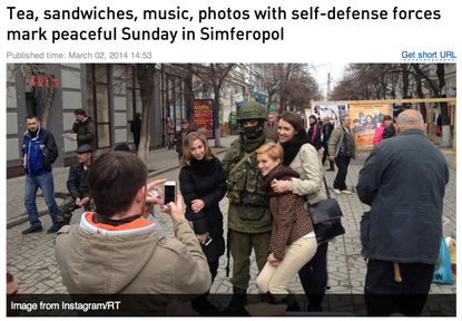 Russian news site: The invasion of Ukraine is all 'tea, sandwiches, music'