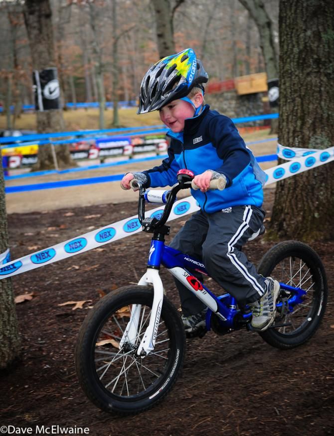 The kids race is always entertaining to watch