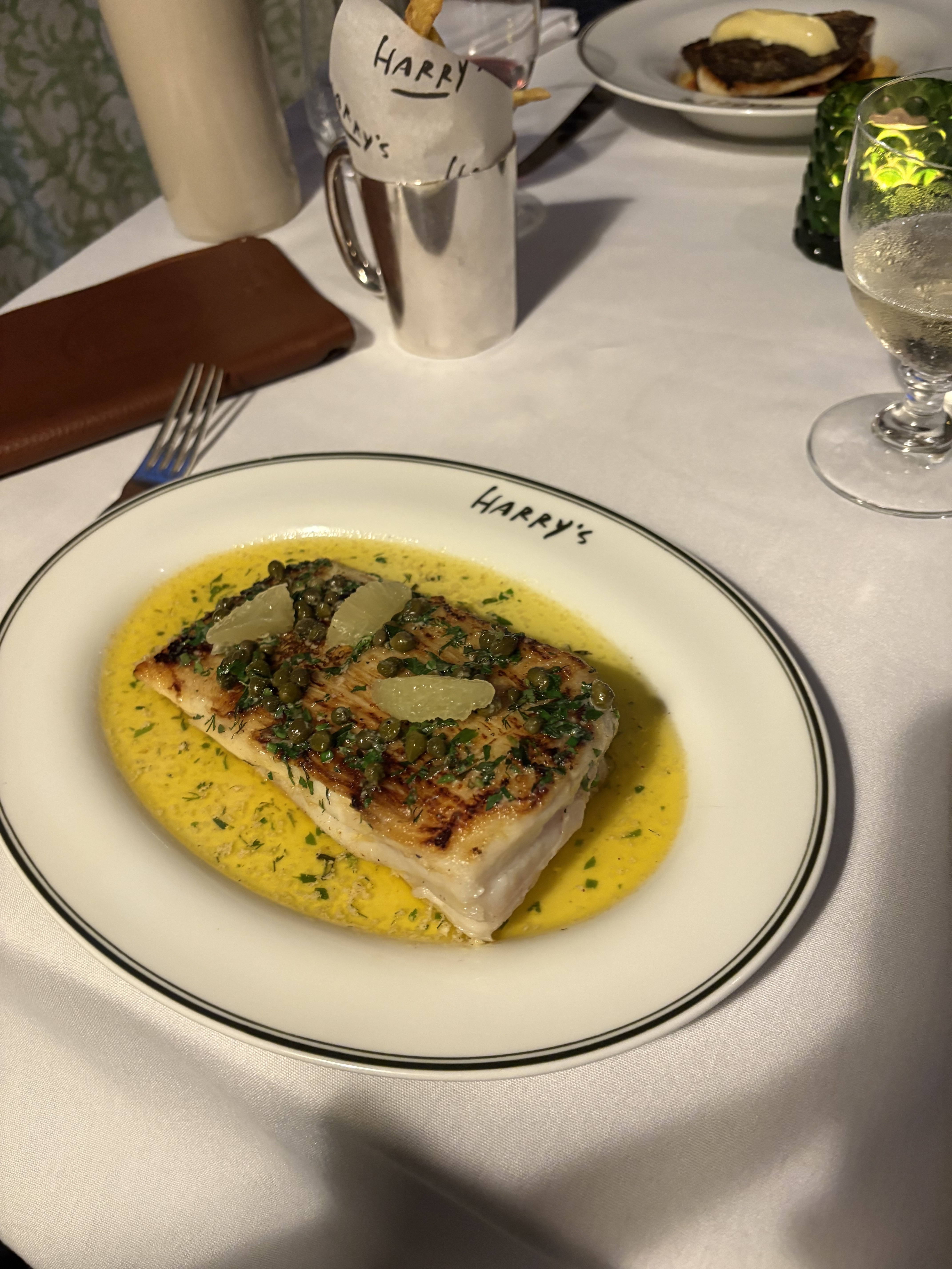 Lotte&#039;s meal &amp;mdash; skate in buttery sauce