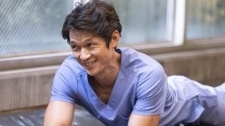 Harry Shum Jr. on Grey's Anatomy.