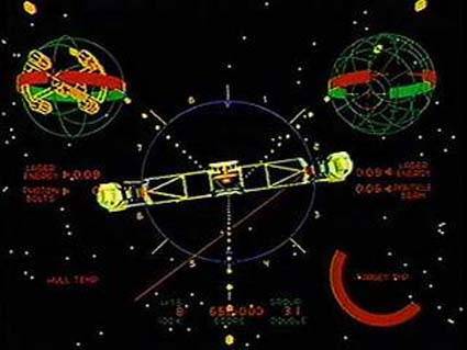 Atari was also working on an arcade version of the fictional Starfighter game used in the movie. Here's a look at some of the prototype footage used in the film.