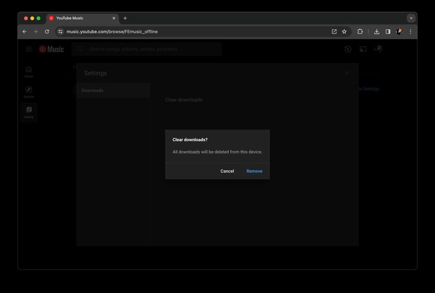 YouTube Music offline download