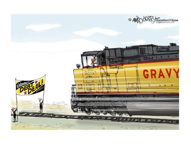 Gravy train&amp;#039;s coming