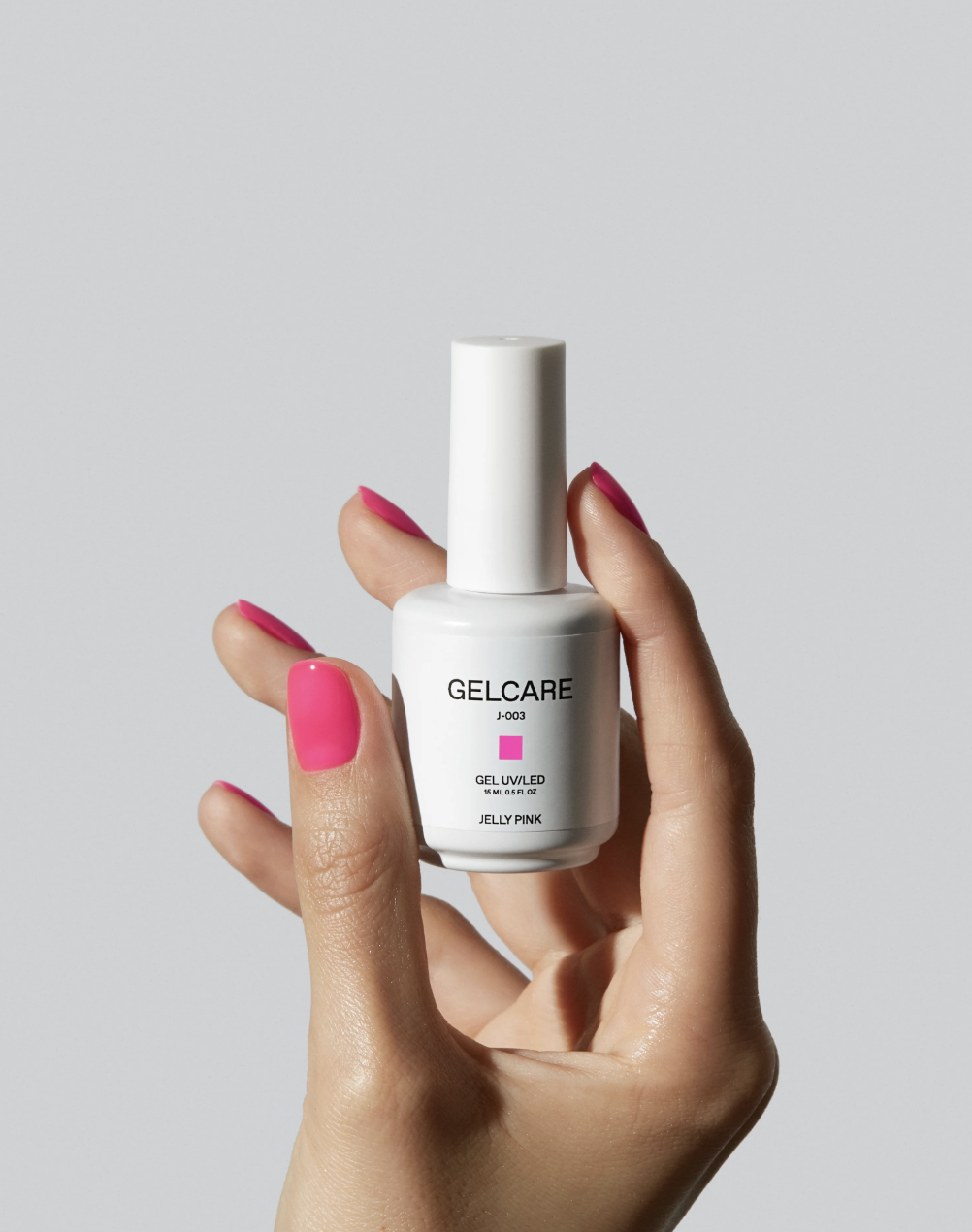 Gelcare polish in jelly pink for best nail looks of the week