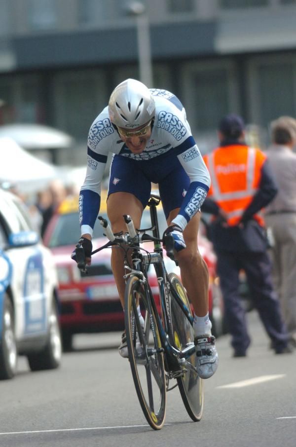 Fabian Cancellara in Liege in 2004