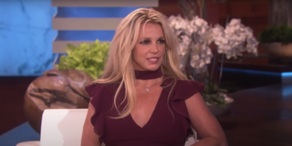 britney spears on ellen screenshot