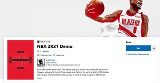 Nba 2k21 Demo Xbox