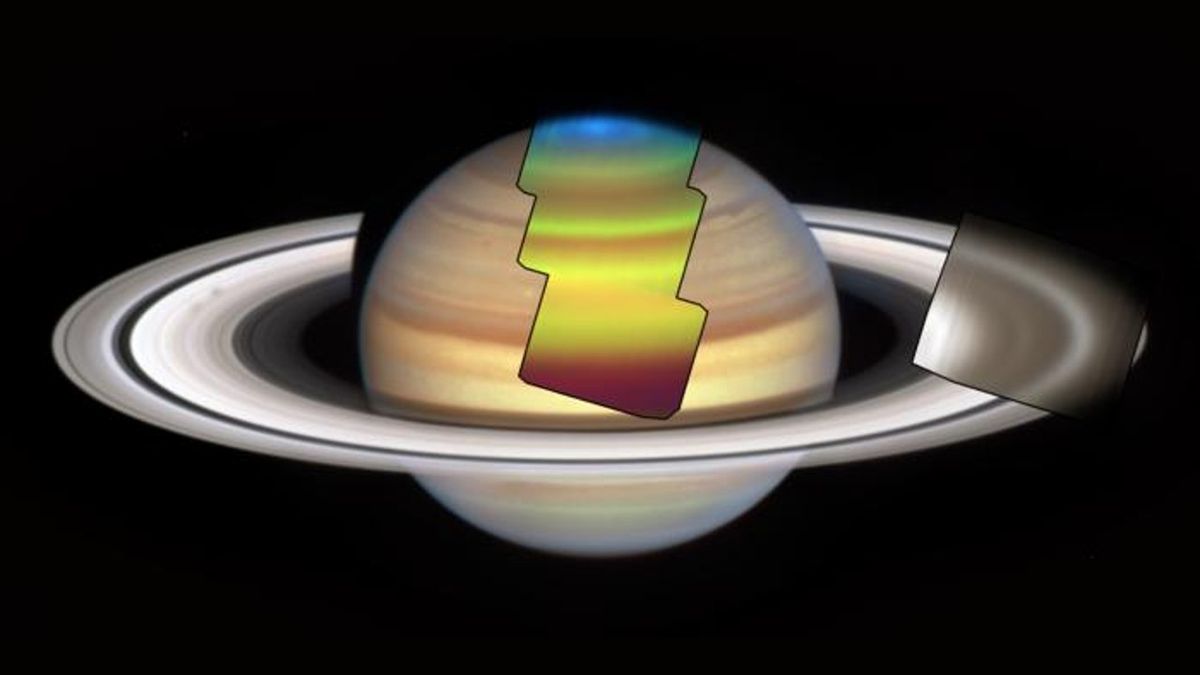 Kosmiczny Teleskop Jamesa Webba monitoruje zmiany pór roku na Saturnie (wideo)