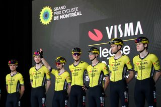 Matteo Jorgenson and Visma-Lease a Bike at GP Montreal