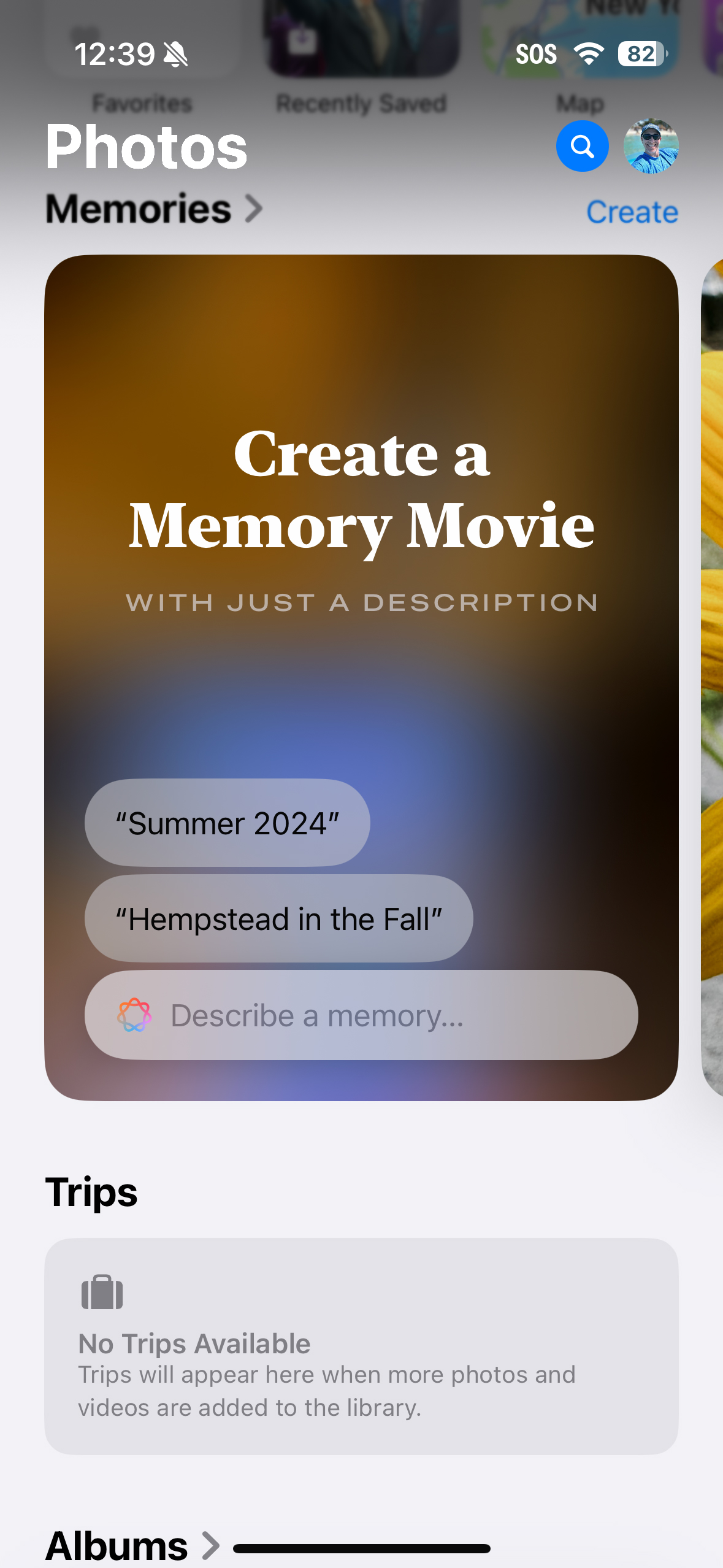 iOS 18 1 hands on memories