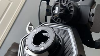 Thrustmaster T818 direct drive wheelbase and rim with quick release lock