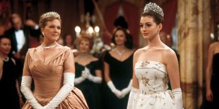 Julie Andrews and Anne Hathaway in Princess Diaries