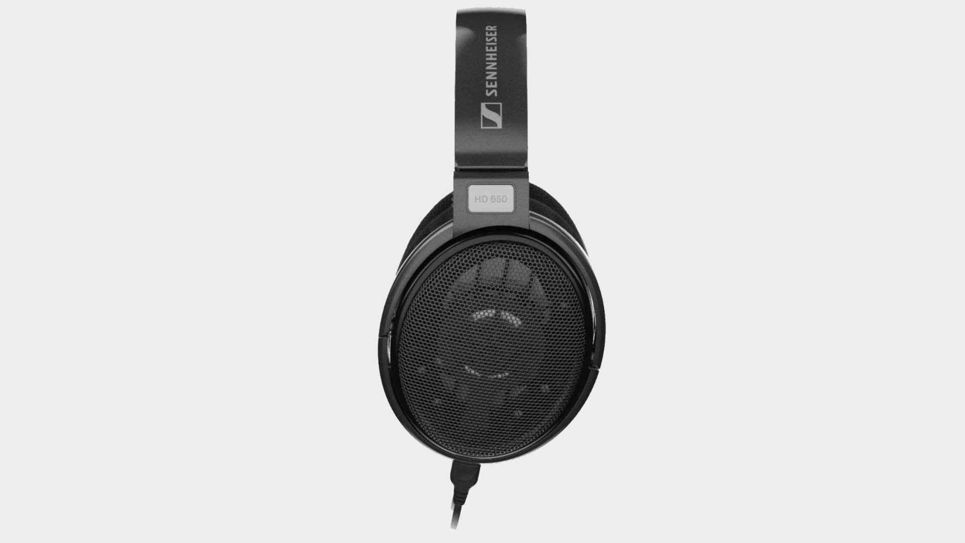 Sennheiser HD650 headphones on a blank background