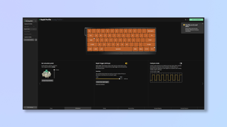 Wootility software used with the Wooting 60HE+ gaming keyboard