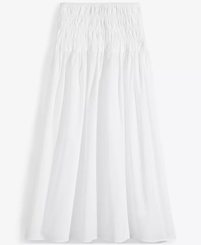 On 34th, Cotton Poplin Maxi Skirt