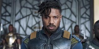 Michael B. Jordan as Killmonger in Black Panther