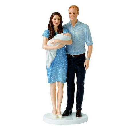 Royal Doulton Le Royal Birth of Prince George of Cambridge Fine China Figurine