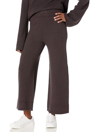 The Drop, Bernadette Pull-On Cropped Sweater Pant