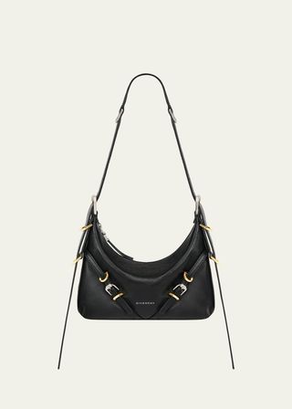 Voyou Mini Shoulder Bag in Tumbled Leather