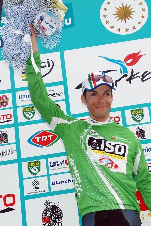 Giovanni Visconti overtook Greipel for the green jersey.