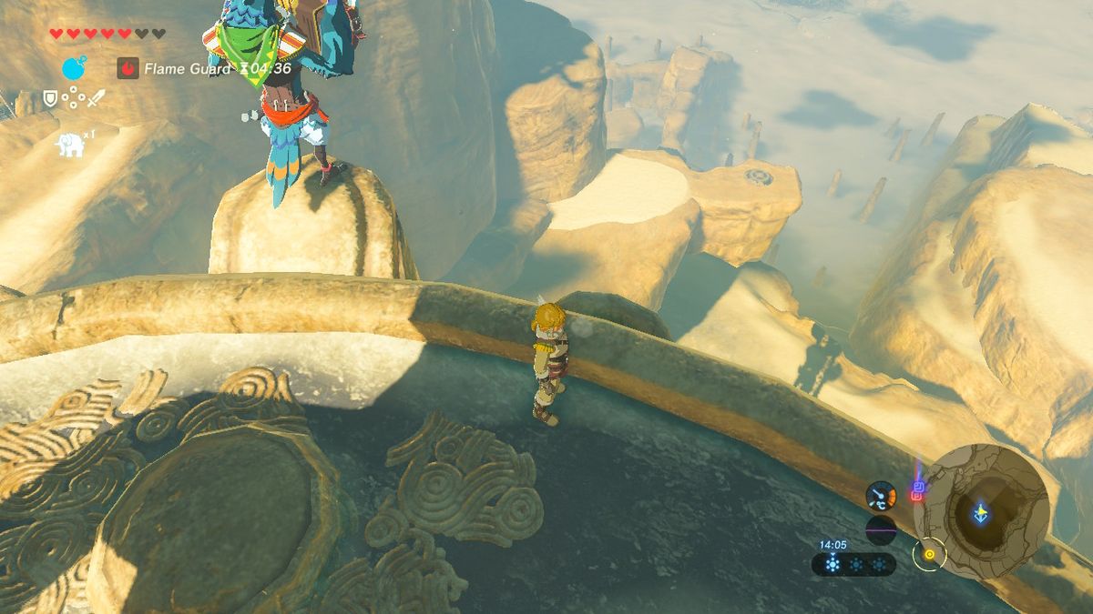 Legend of Zelda: Breath of the Wild: Shrine solutions: Gerudo Tower ...