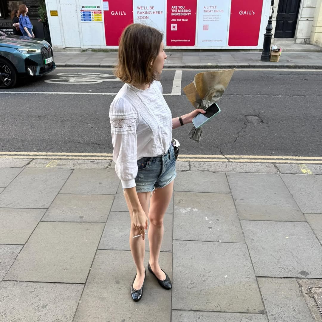 ballet flats with shorts