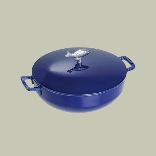 STAUB, Staub Bouillabaisse Casserole Dish, Blue