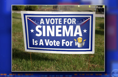 Kyrsten Sinema sign