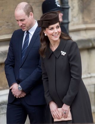 Prince William and pregnant Kate middleton