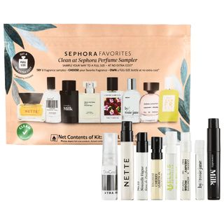 Clean Perfume Sampler Set With Redeemable Voucher