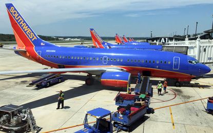 southwest airlines plane