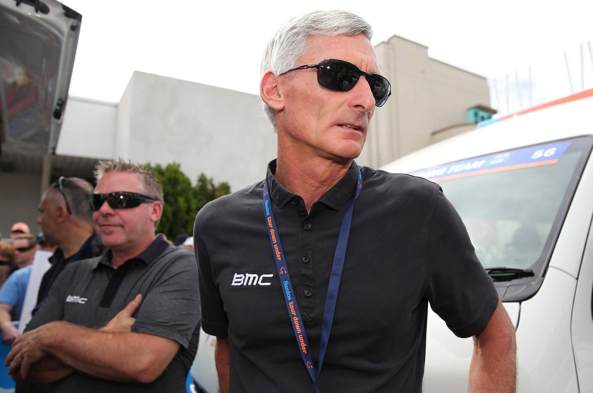 Allan Peiper with the BMC team