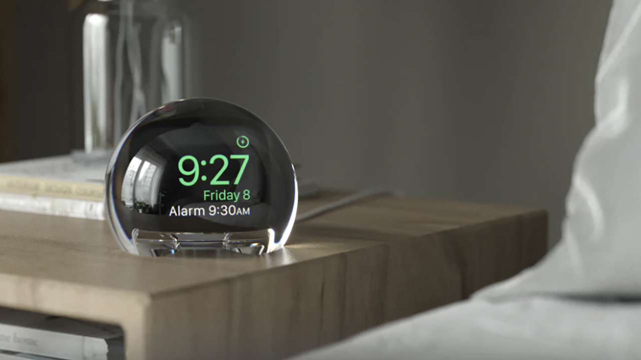 NightWatch Apple Watch dock in lifestyle situation