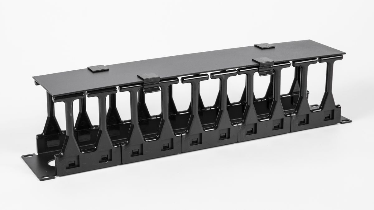 VMP Launches ER-HCM Series Horizontal Cable Manager System with wide spacing for versatile finger and cable uses. 