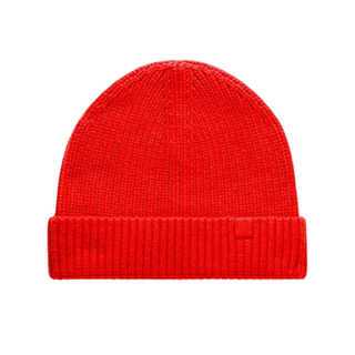 Close-Fit Wool-Blend Ribbed Knit Beanie