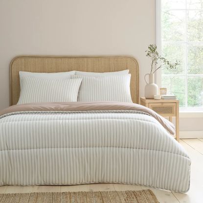 Dunelm Striped Coverless Duvet