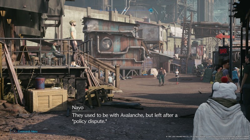 Final Fantasy 7 Remake Intermission Yuffie Sees Avalanche