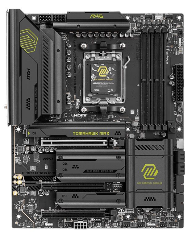 MSI MAG B850 Tomahawk MAX Wifi Motherboard Review: a little extra