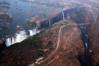 Victoria Falls From Above